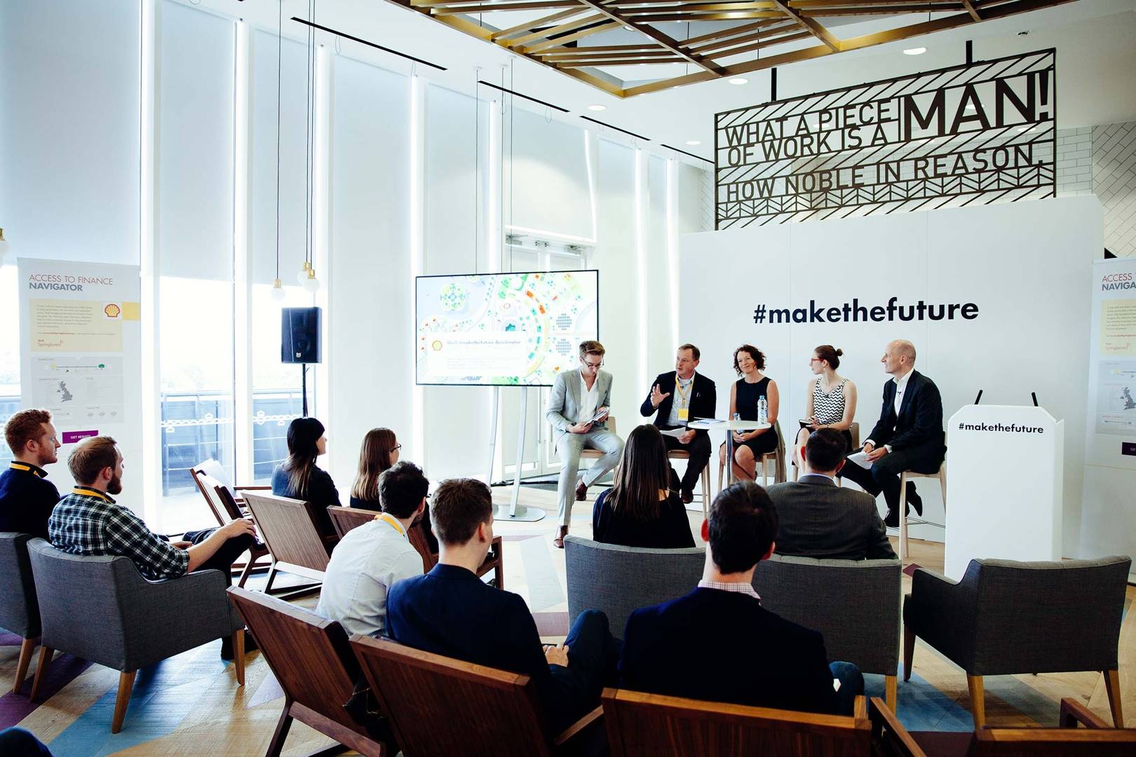 Video: #makethefuture at the Olympic Stadium