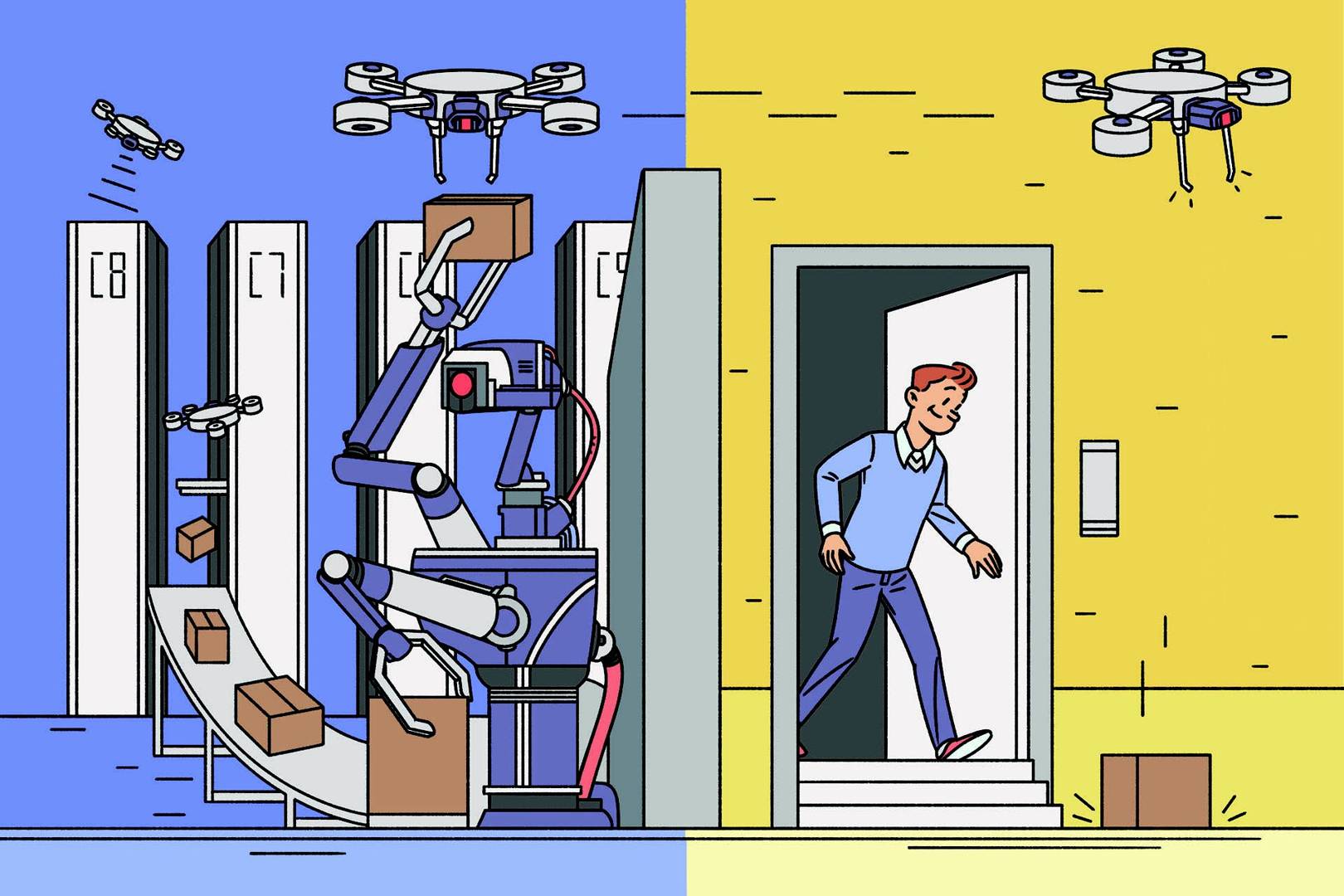 Robo-couriers are breaking the logistics chain to transform how we order online