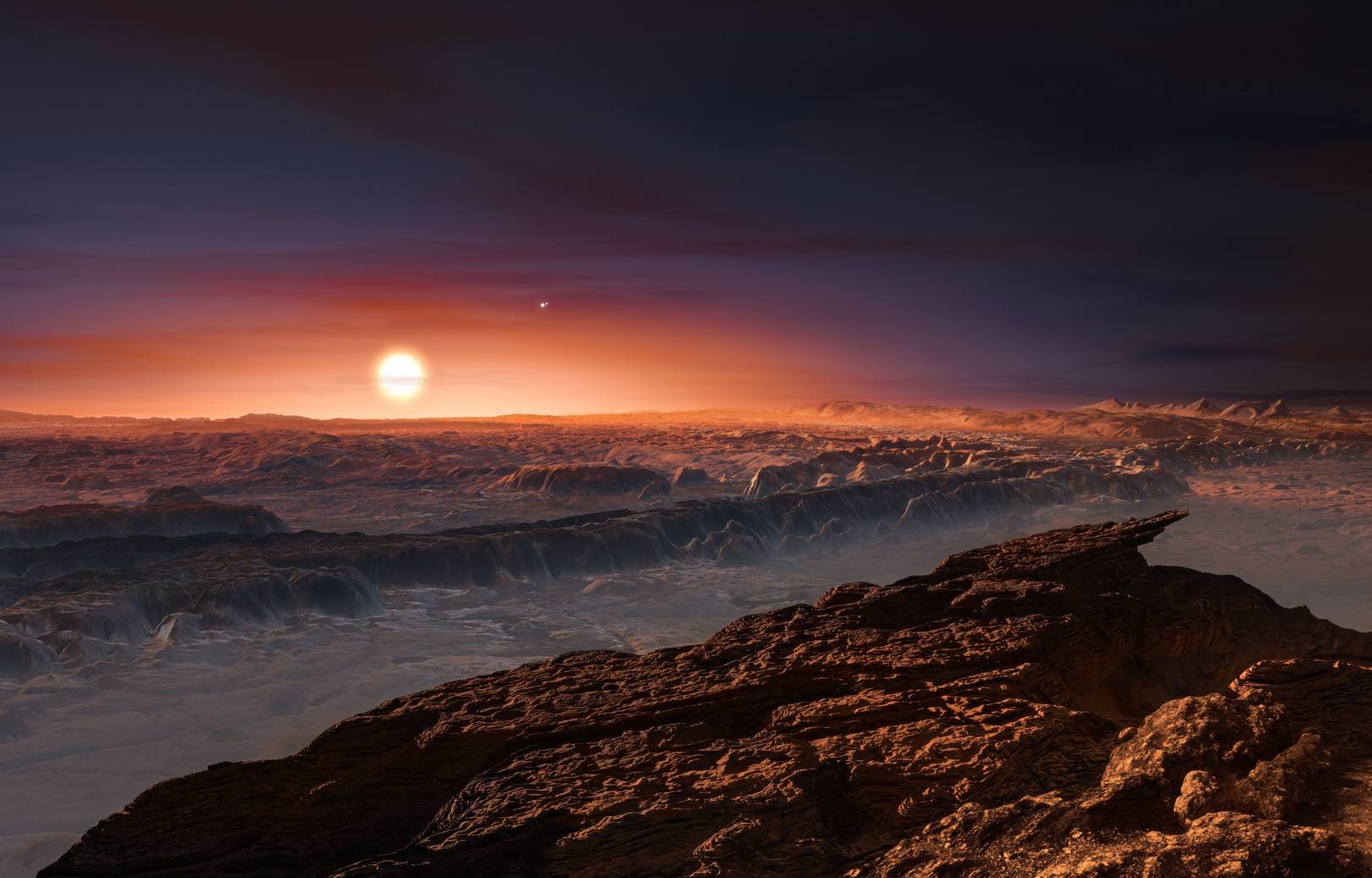 The 'Earth-like' planet Proxima b that could support alien life