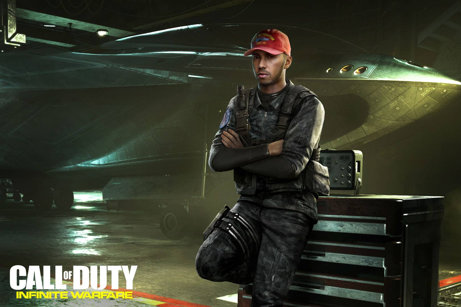 Lewis Hamilton joins Call of Duty's pit crew