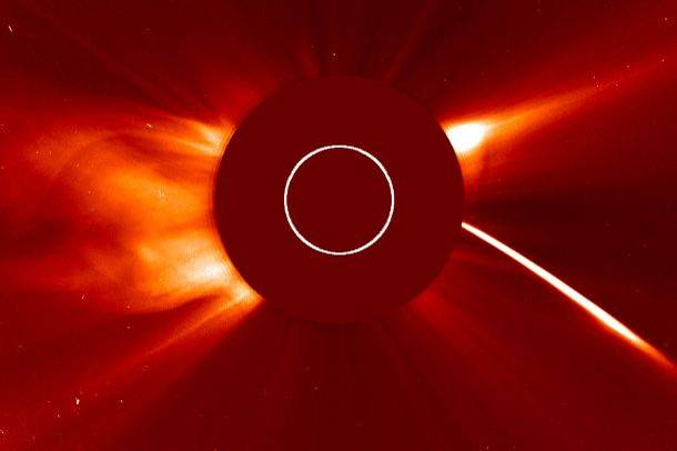 Nasa witnesses ancient comet being vaporised by the Sun