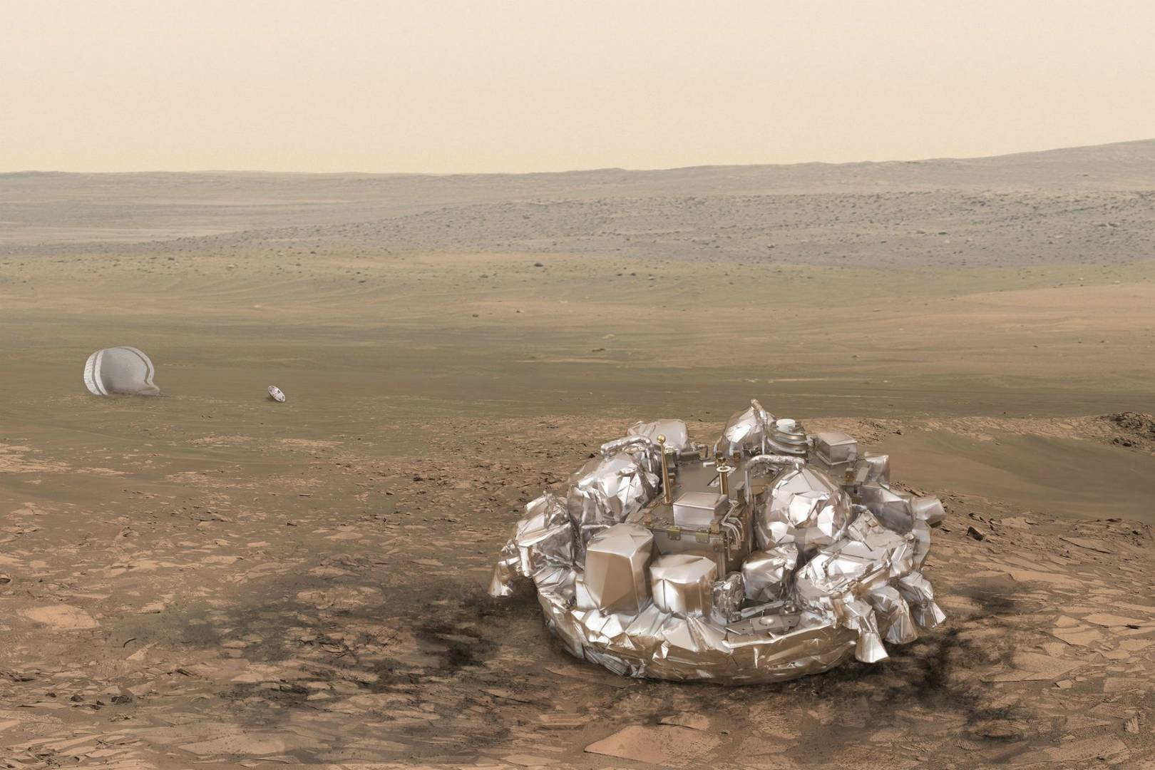 ExoMars' Schiaparelli gears up to make its final descent to Mars