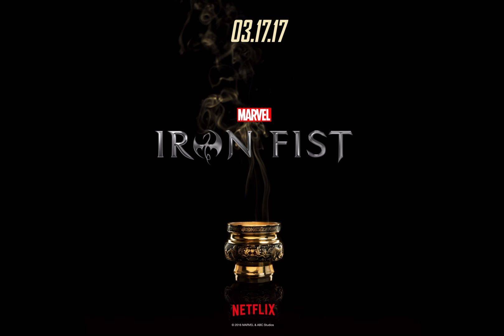 Marvel's Iron Fist will punch his way onto Netflix in March 2017
