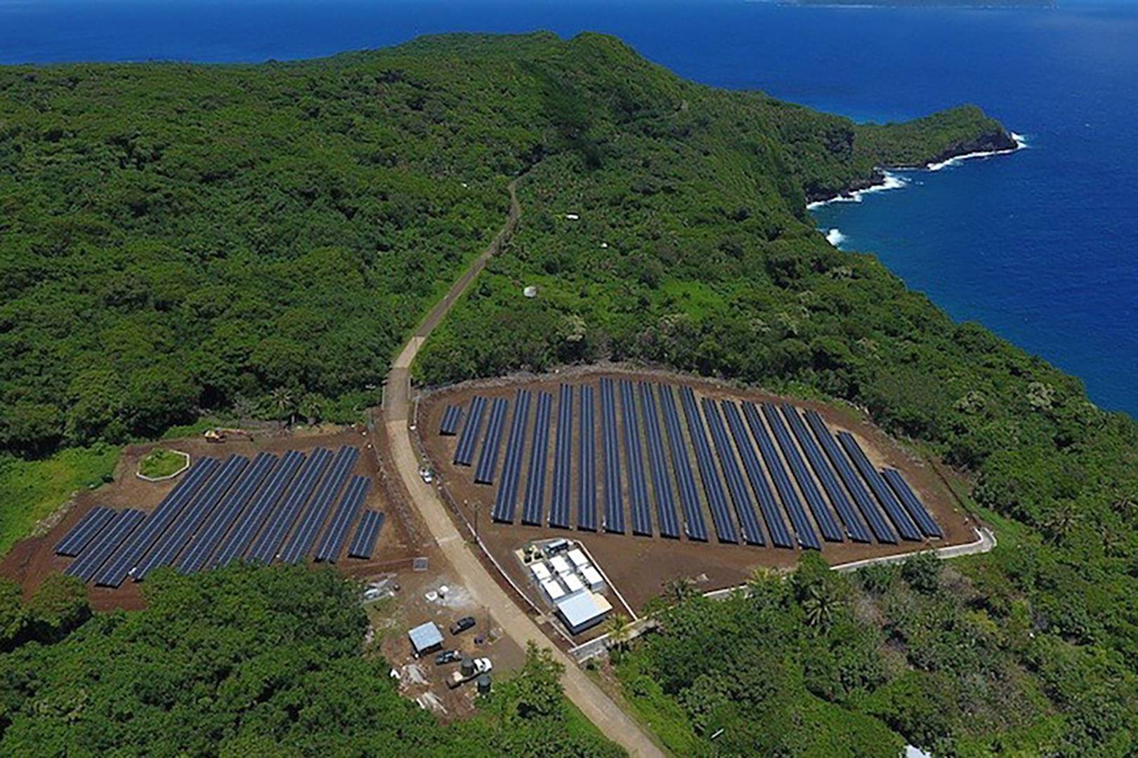 This island is powered entirely by solar panels and batteries thanks to SolarCity