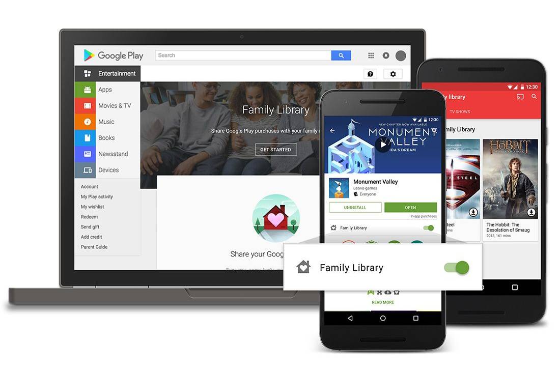 You can now share Google Play downloads with other people