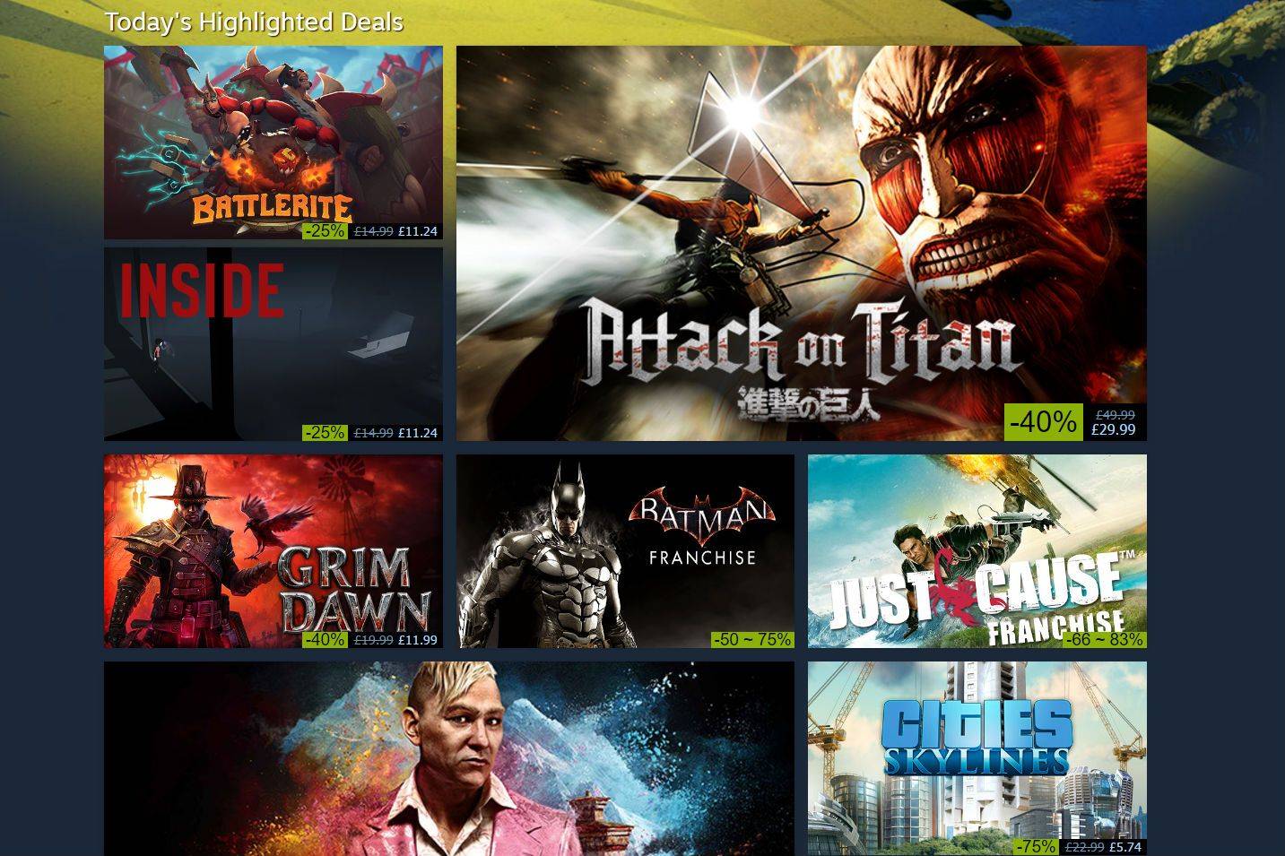 Doom, Tomb Raider and The Witcher among Steam's Autumn sale deals
