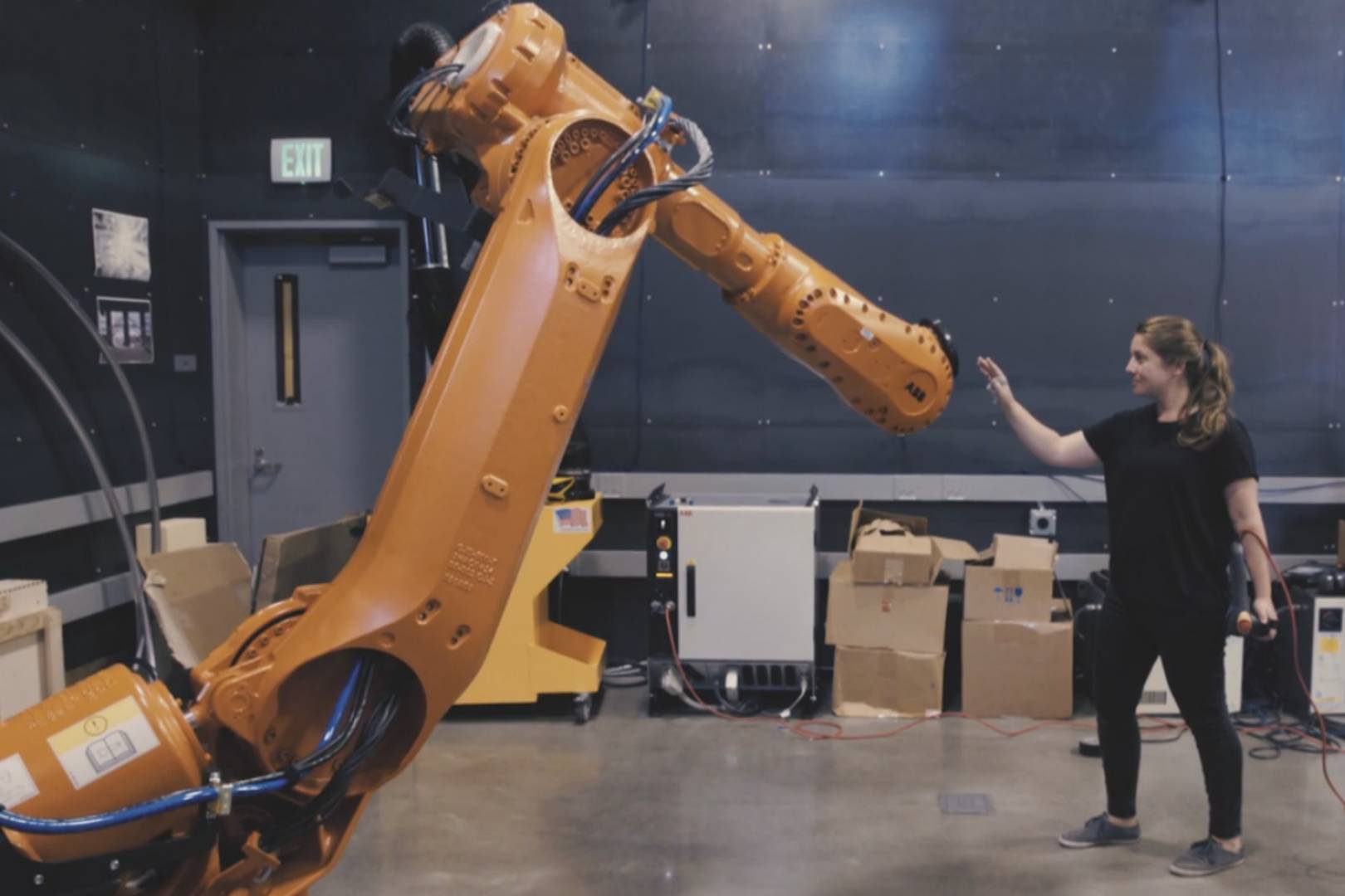 The robot whisperer who tames giant industrial machine 'monsters' to do her bidding