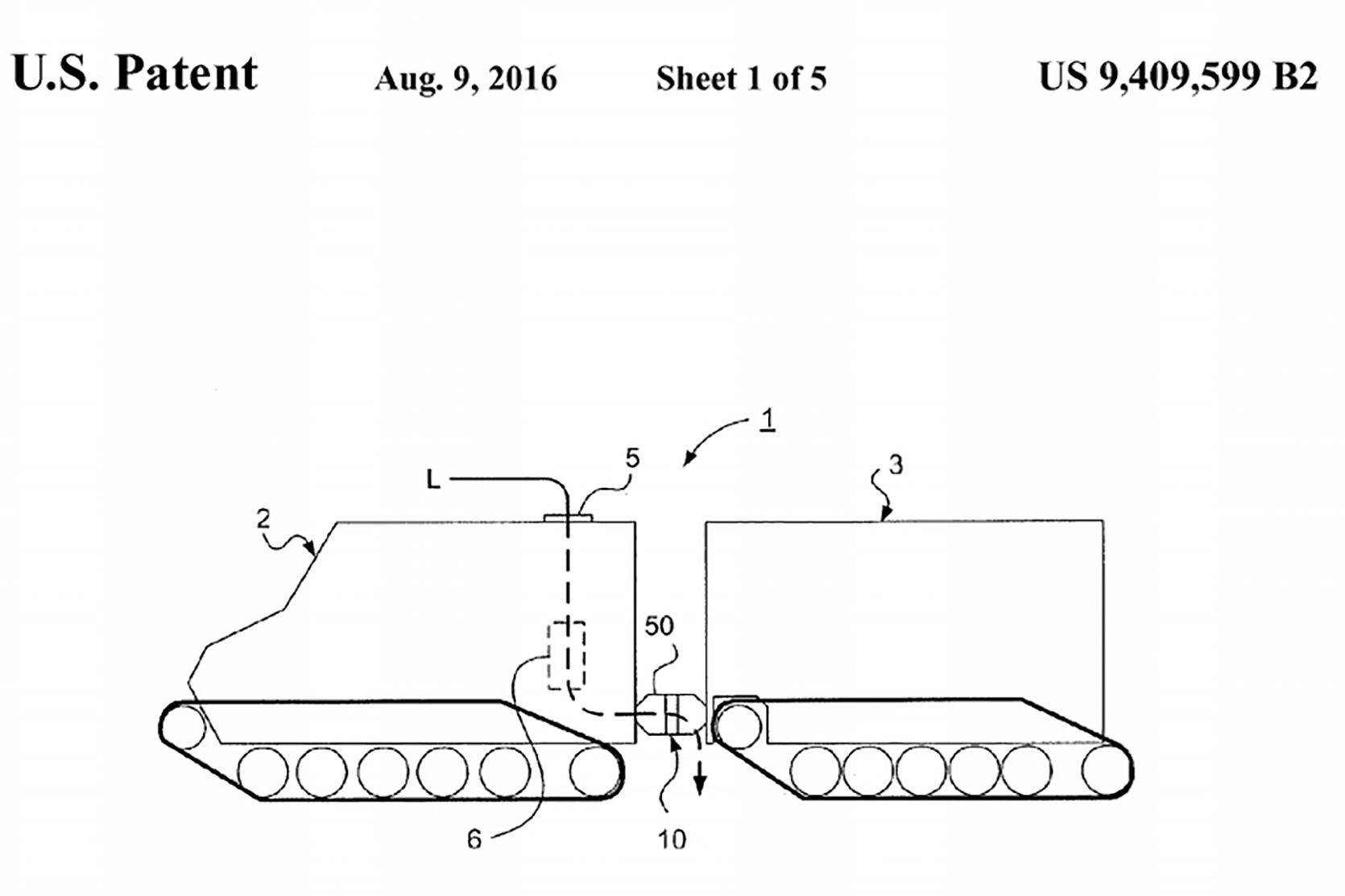 Bizarre patent suggests Apple may be working on an articulated tank