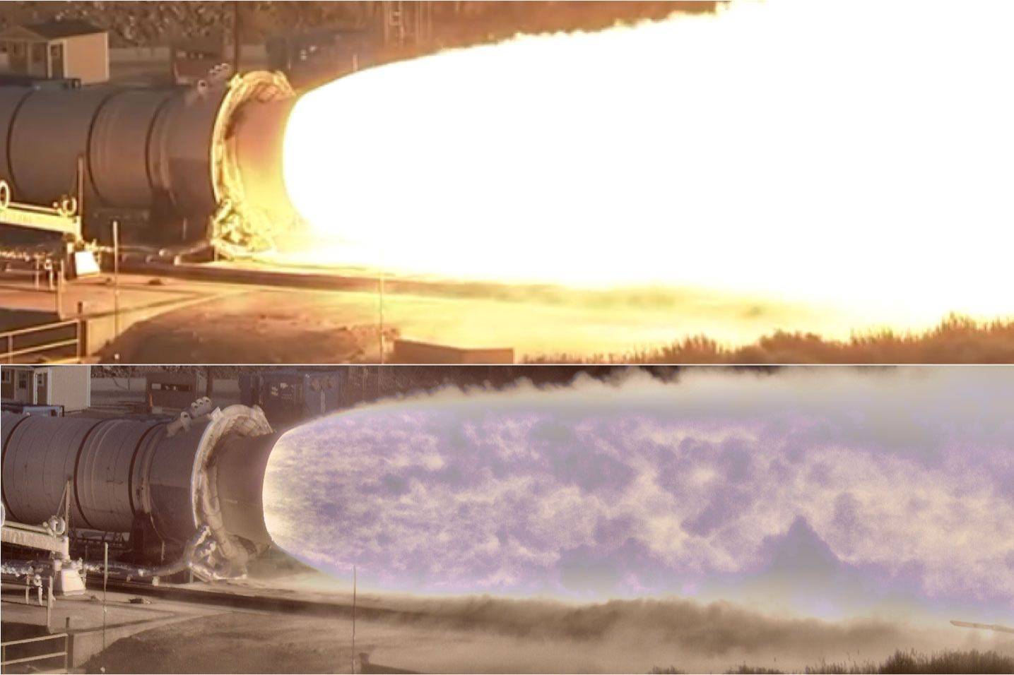 Nasa's 'groundbreaking' camera captures incredible footage of a rocket test like never before