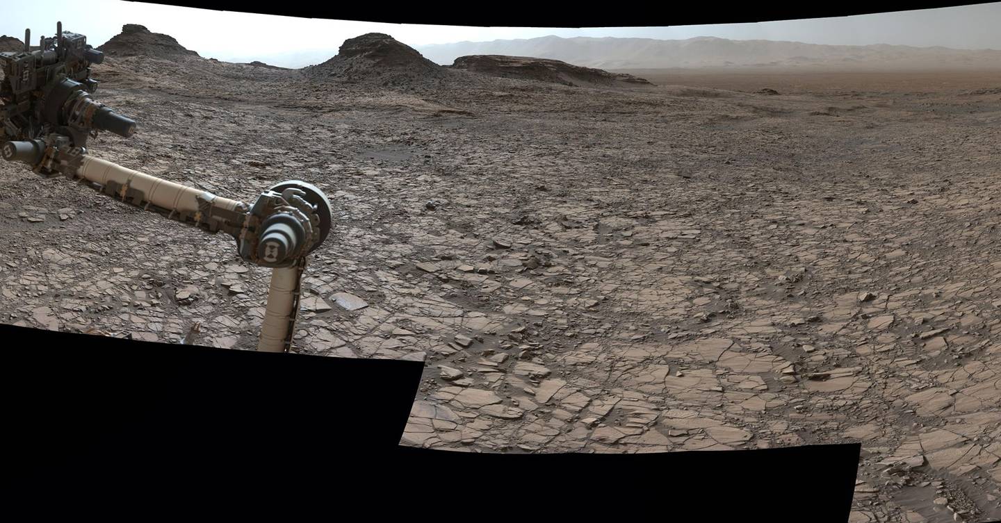 Nasa Releases Panorama Shot Of Mars Rugged Terrain For Curiositys