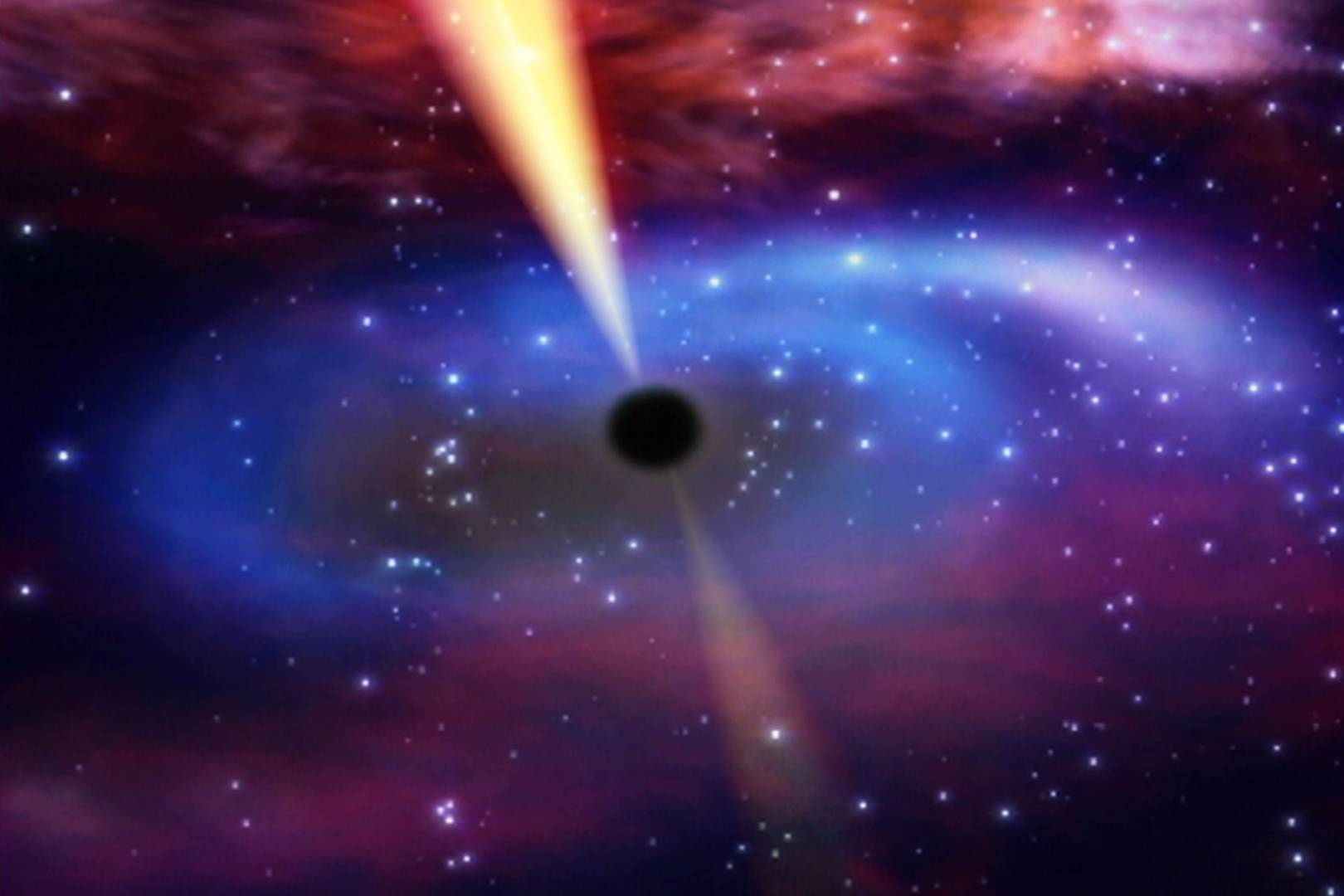 Supermassive black hole is seen devouring a distant star