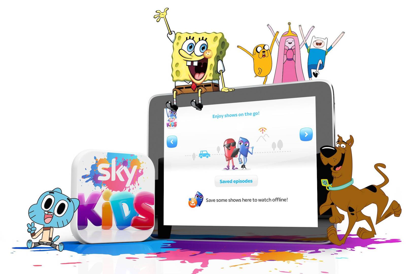 You can now download childrens TV shows on the Sky Kids app