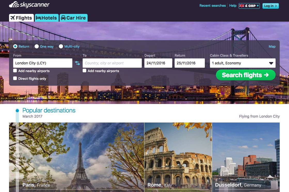 Skyscanner is being bought by China's Ctrip for £1.4 billion