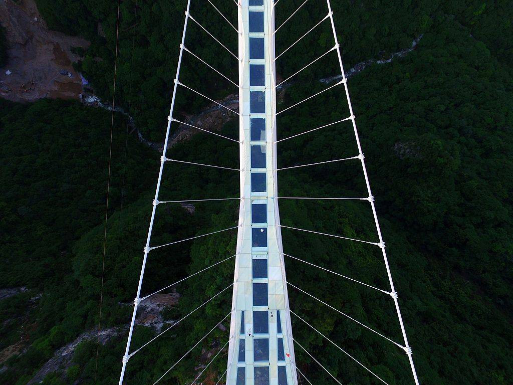 The world's highest glass bridge opens this weekend