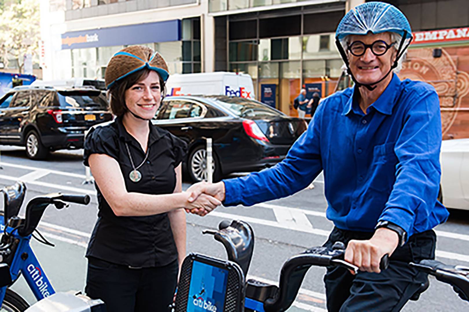 Folding paper bike helmet wins James Dyson Design Award