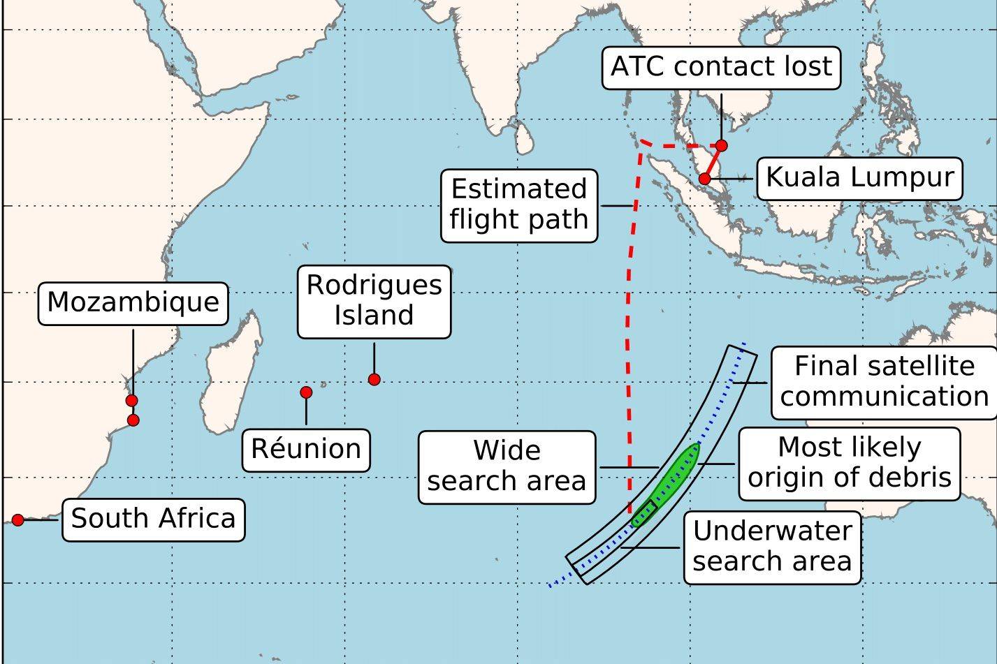 Finding MH370: How algorithms are helping to hone in on the missing plane