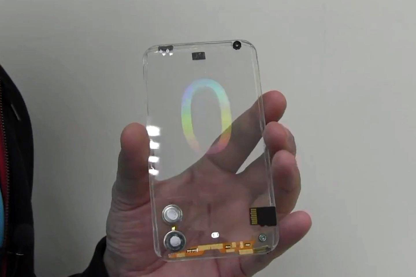 Polytron shows off seethrough smartphone design WIRED UK