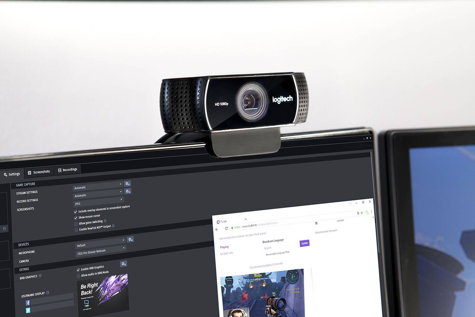 Logitech's £85 webcam is aimed at gamers and vloggers with a built-in 'green screen'