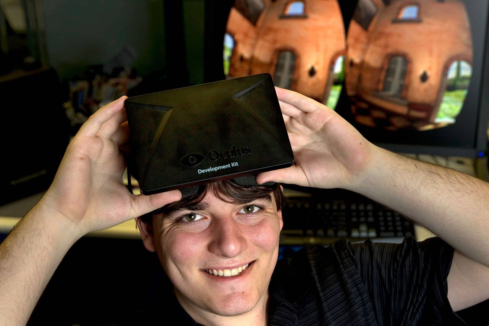 Palmer Luckey's building a VR utopia. And he's only 24