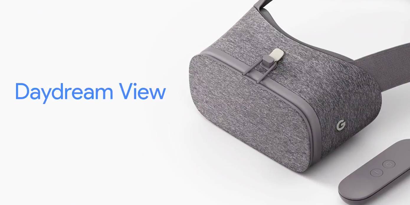 Google reveals its Daydream View VR headset