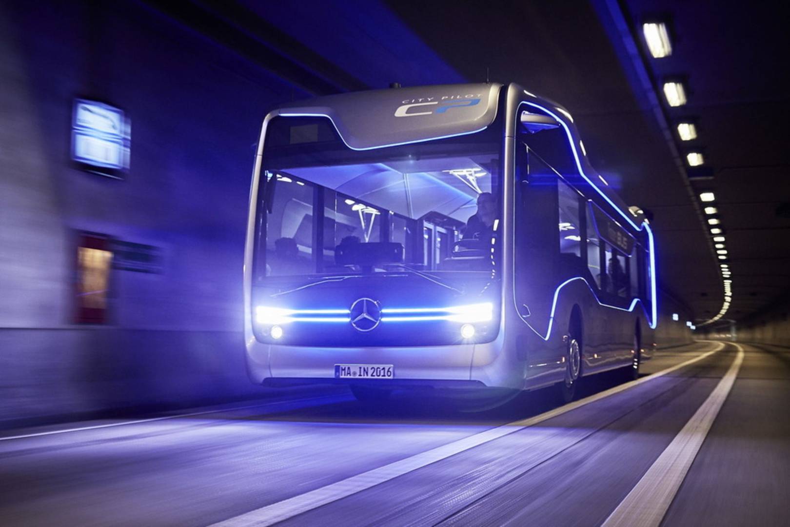 Mercedes-Benz's autonomous 'Future Bus' just drove itself across Amsterdam