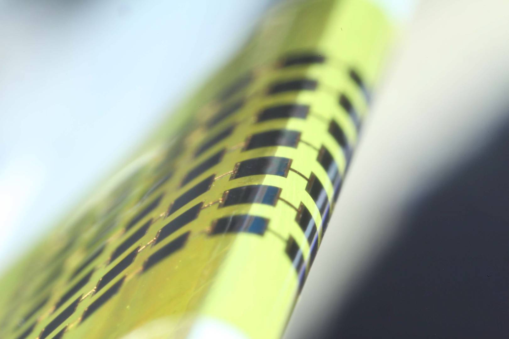 These solar cells are so flexible they can wrap around a pencil