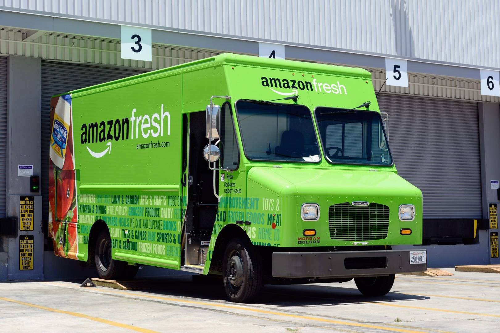 Amazon expands its 'fresh' delivery service across London