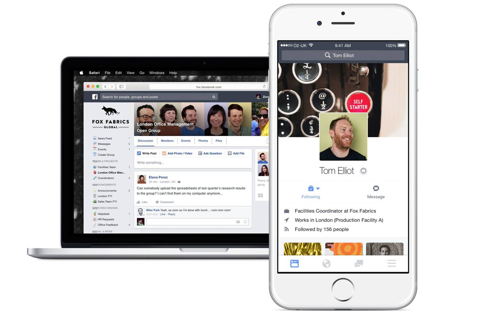 Facebook’s social network for work will launch in October