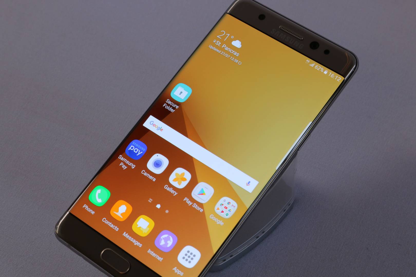 Samsung Galaxy Note 7 hands on: slim, secure and waterproof