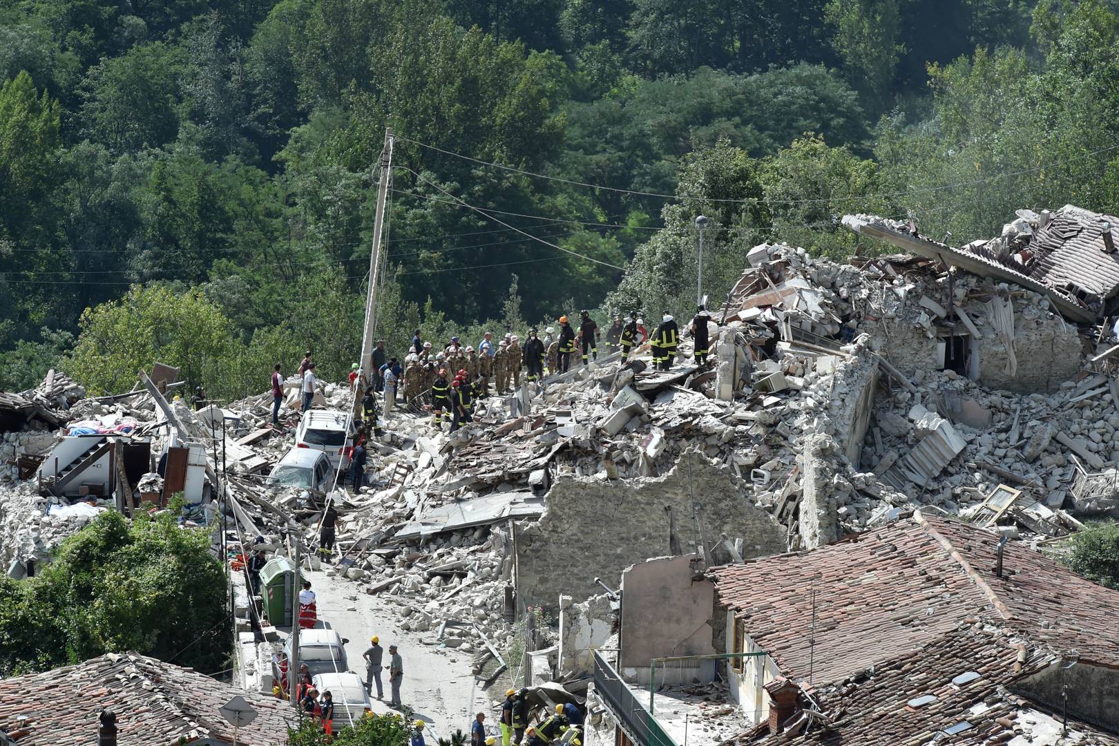 Italian Red Cross urges people to disable Wi-Fi passwords after devastating earthquake