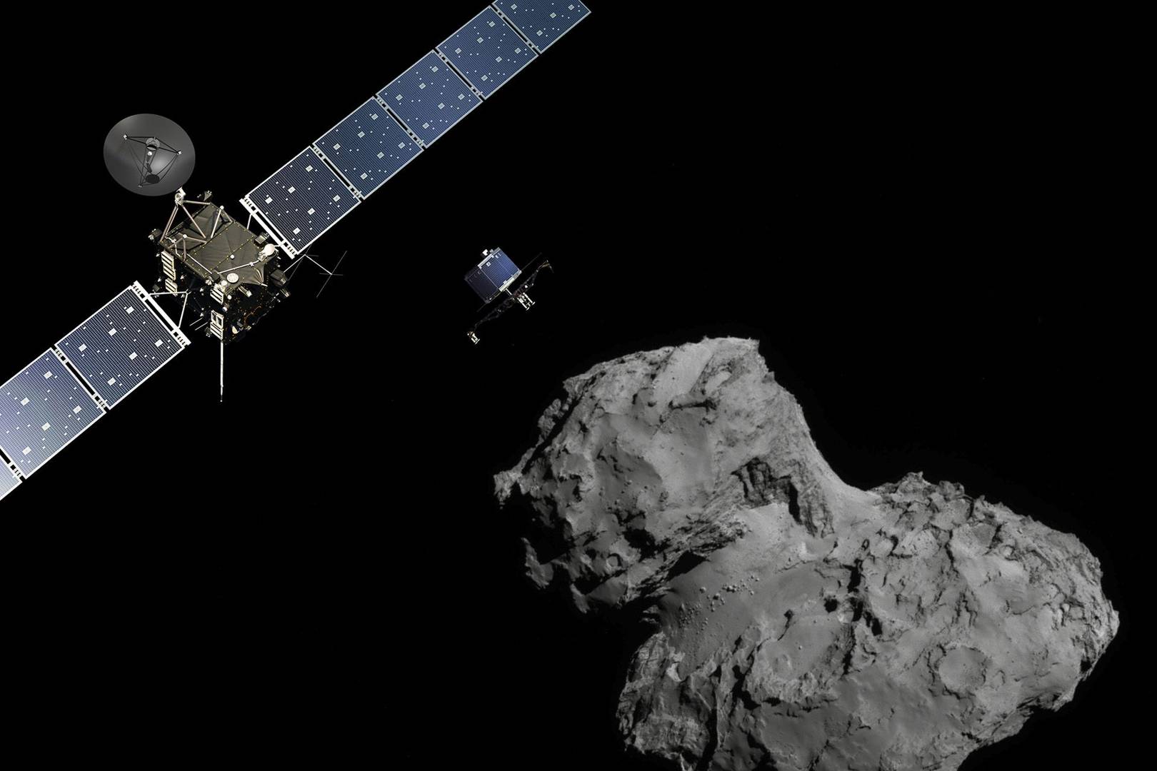 Watch Rosetta's final moments as the probe gears up to 'crash' into comet 67P