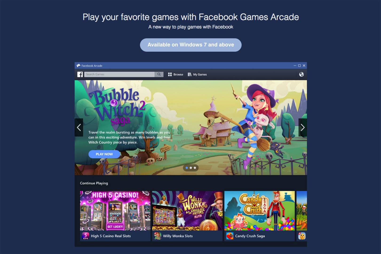 Facebook partners with Unity to build a PC gaming platform