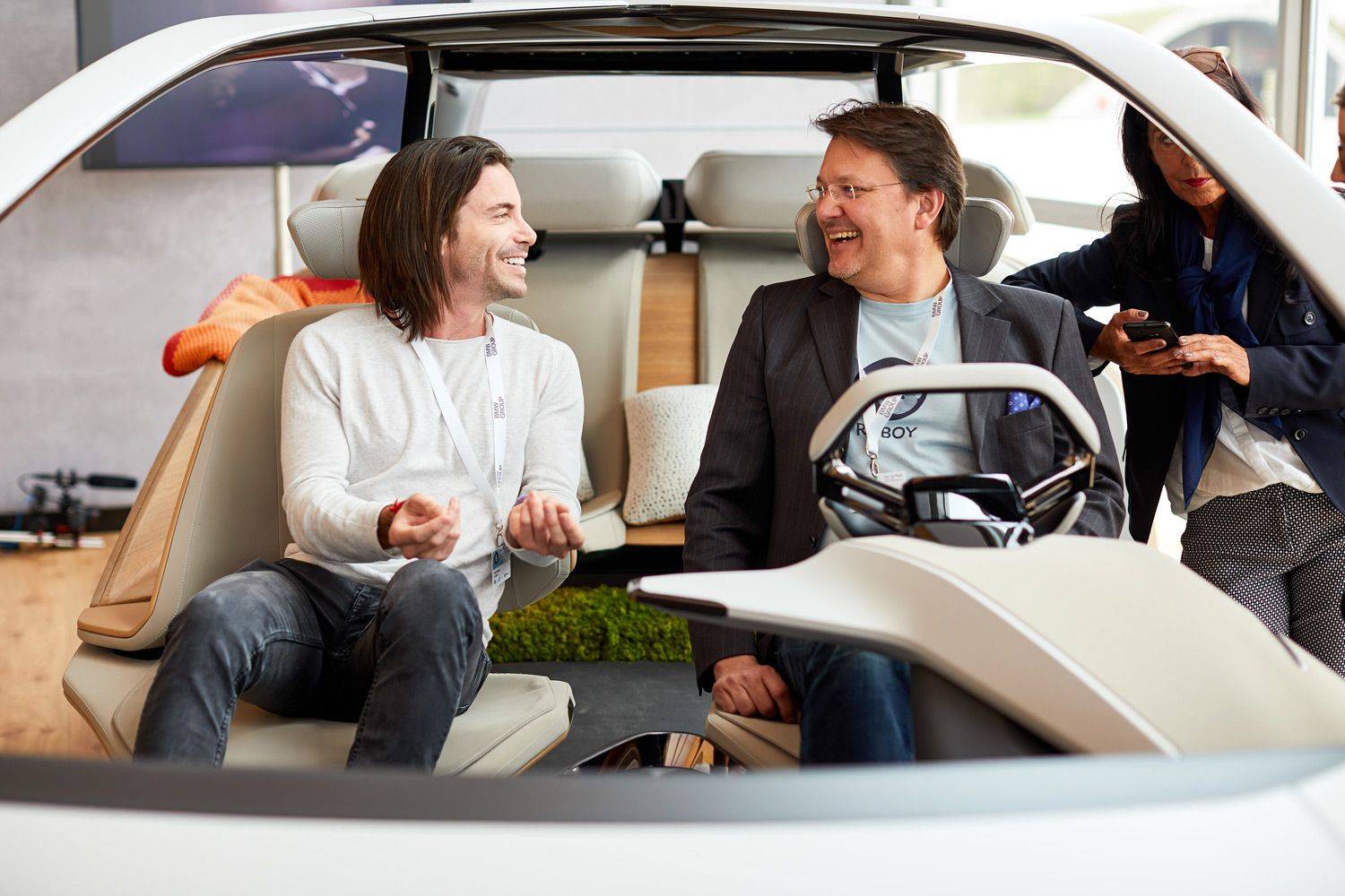 From HoloActive Touch to 'pod-topia', we glimpse at the future of mobility from BMW's rad°hub