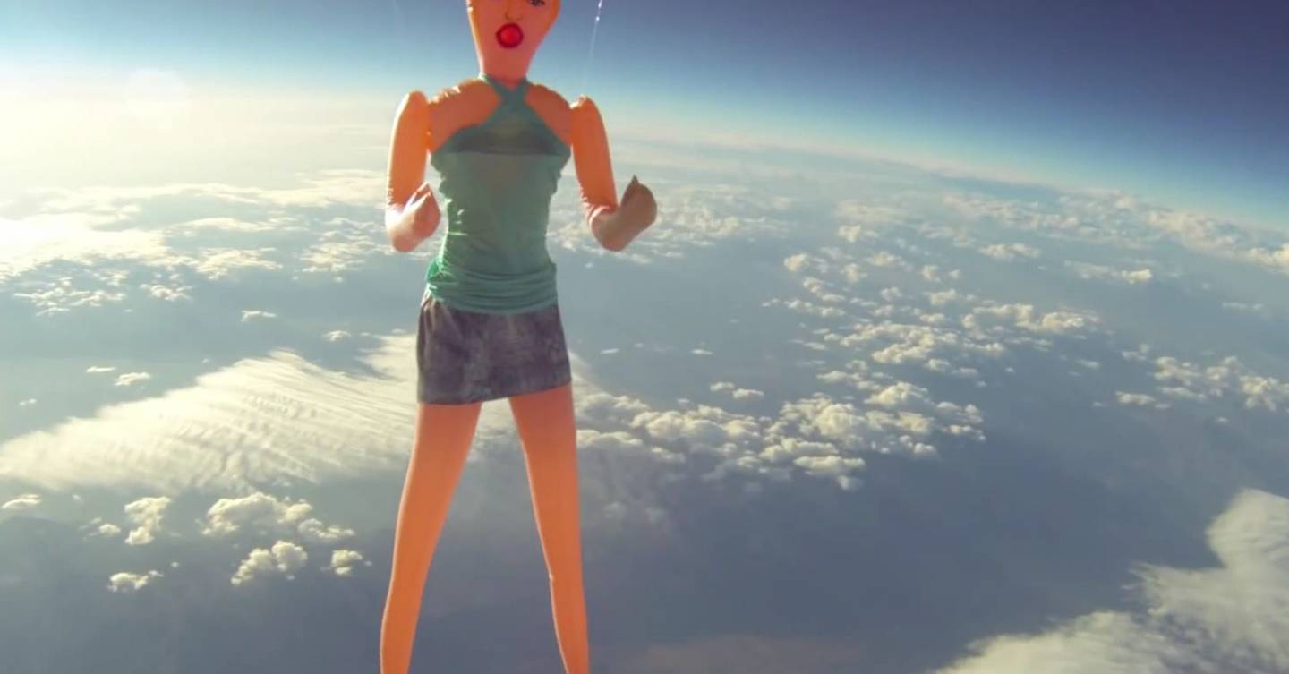 An Inflatable Sex Doll Called Missy Has Been Sent Into The Stratosphere Wired Uk 3785