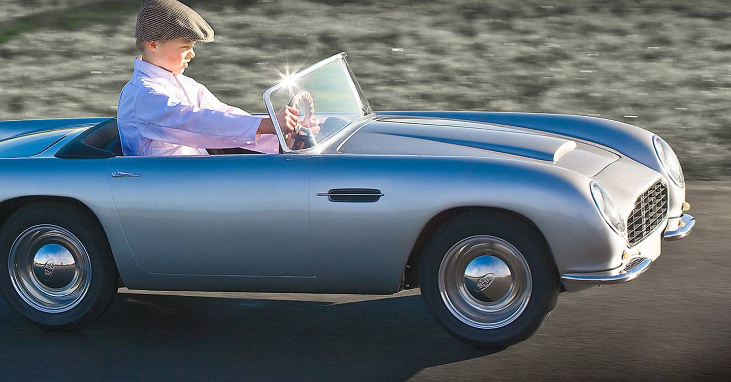 Buy this £16,000 toy car for your child aston martin electric toy car