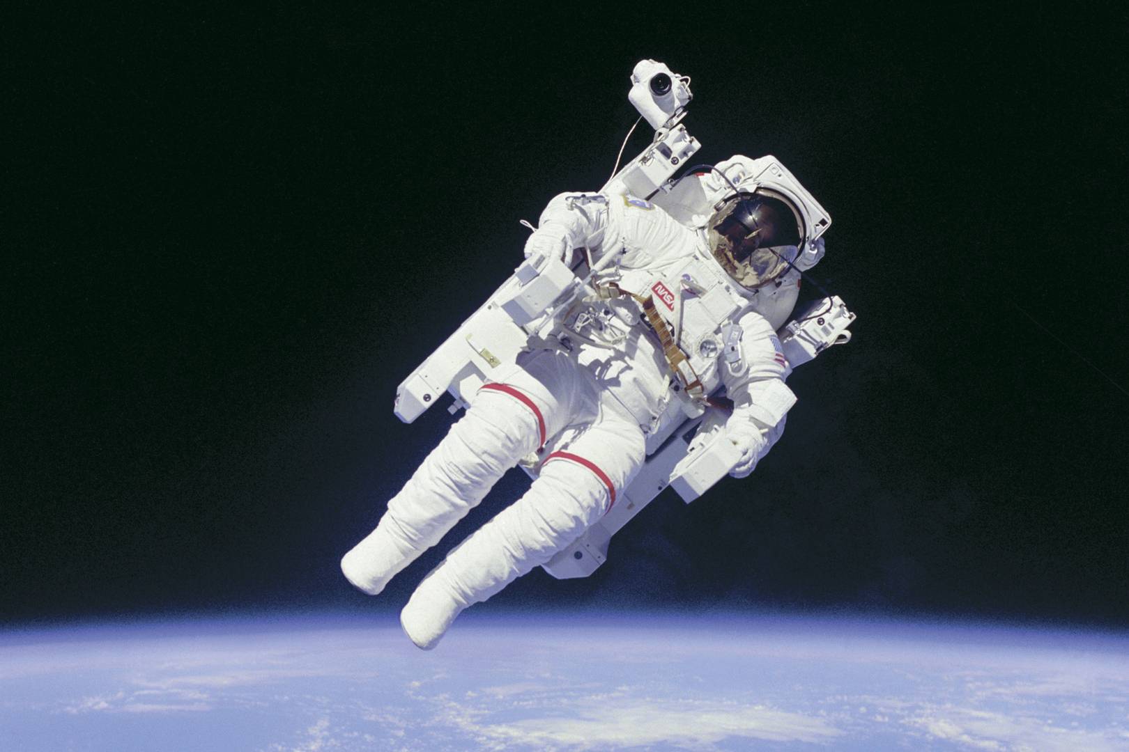 In space, nobody can make it hurt less when you pee