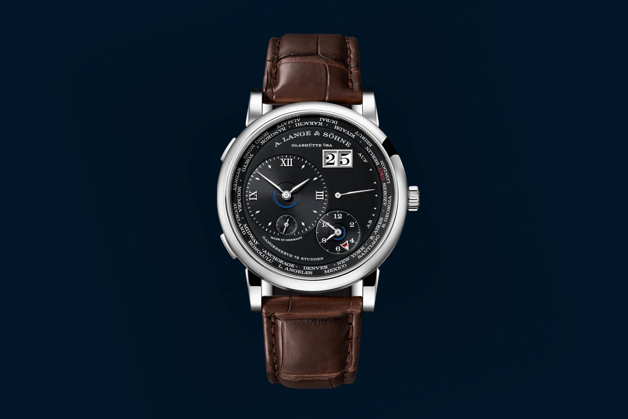 A Lange Sohne Unveils Its New Time Zone Watch Wired Uk