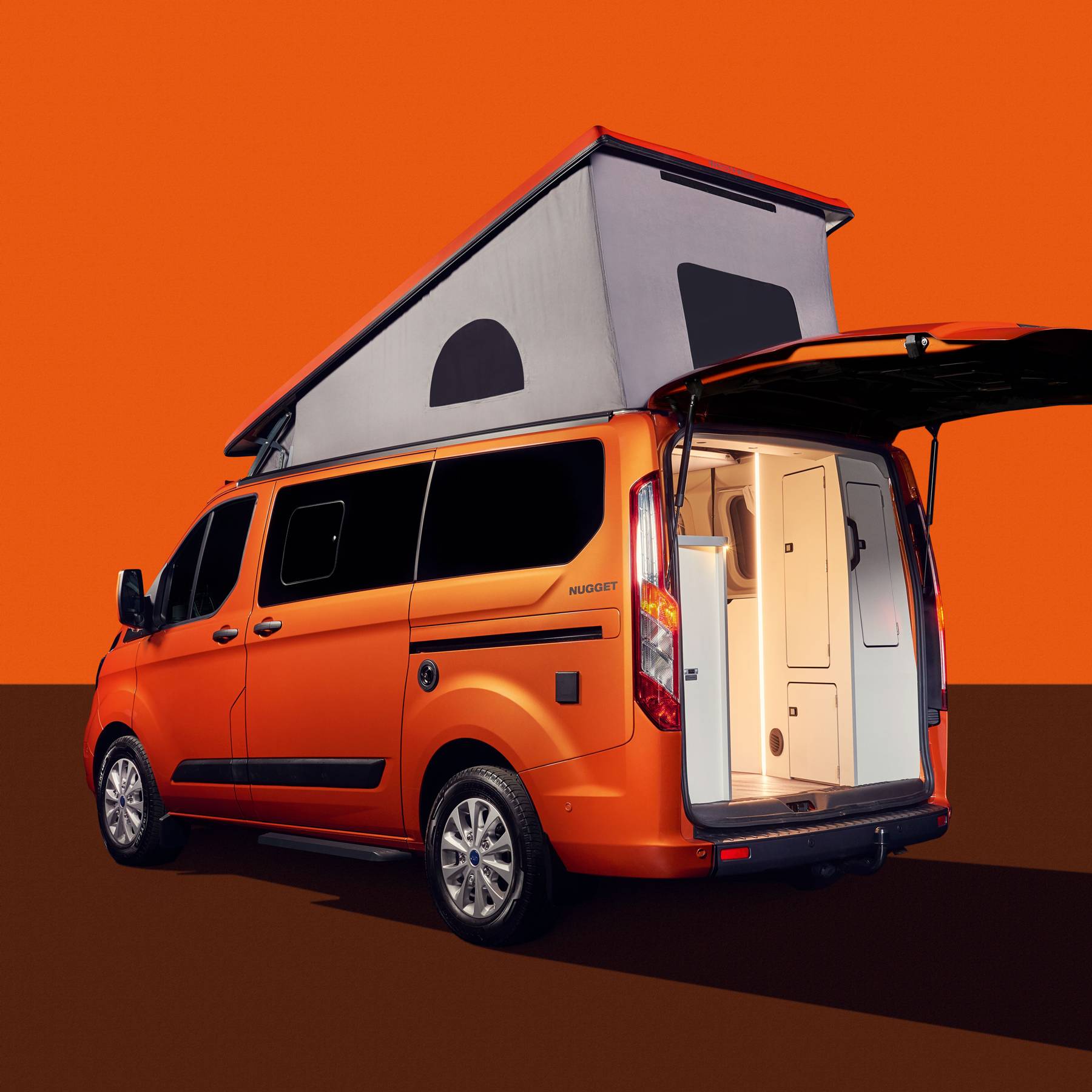 ford transit hybrid campervan