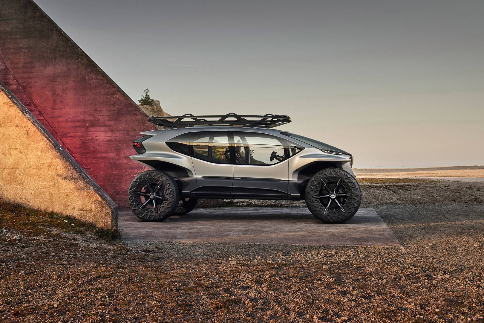 Audi's new SUV electric concept has Blade Runner-style drones as a light system