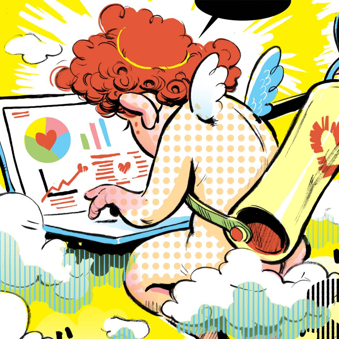 Image: Forget swiping. Your next date will be based on your genes