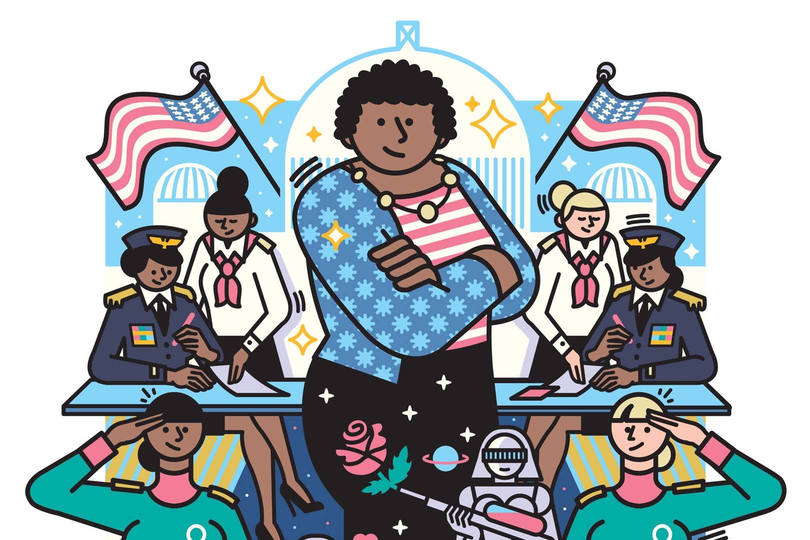 For the first time in US history, the most powerful voting bloc is women of colour