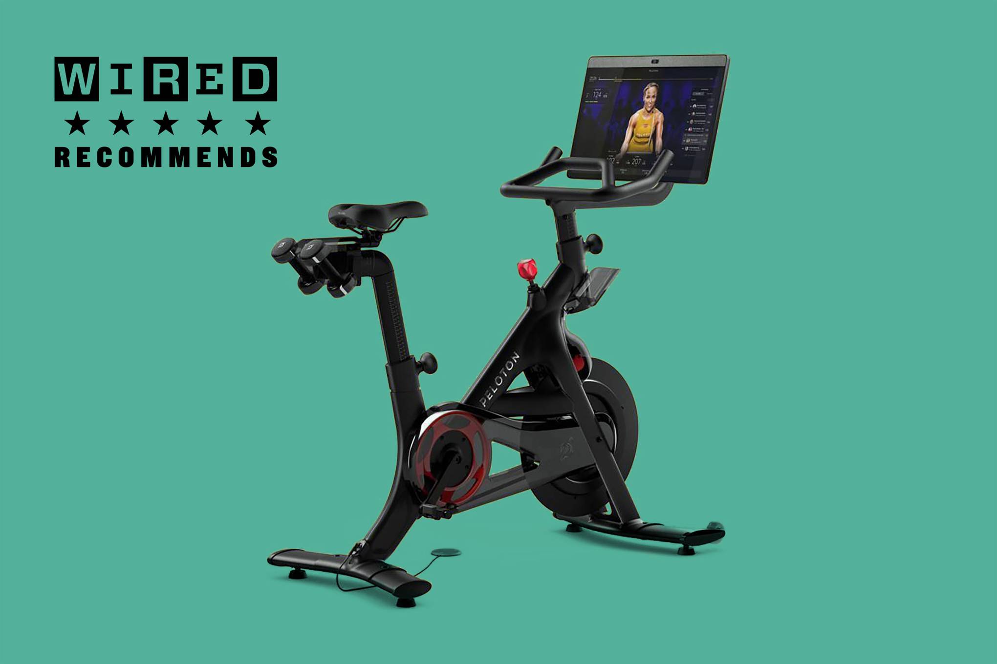 exercise bike with virtual screen uk