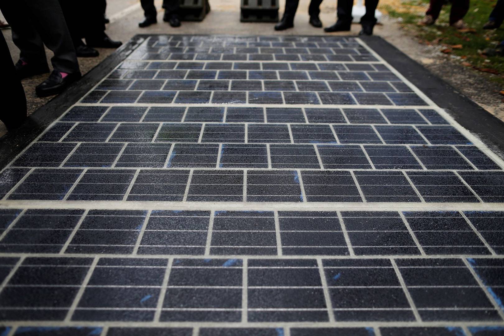 World’s first solar panel road opens in French village