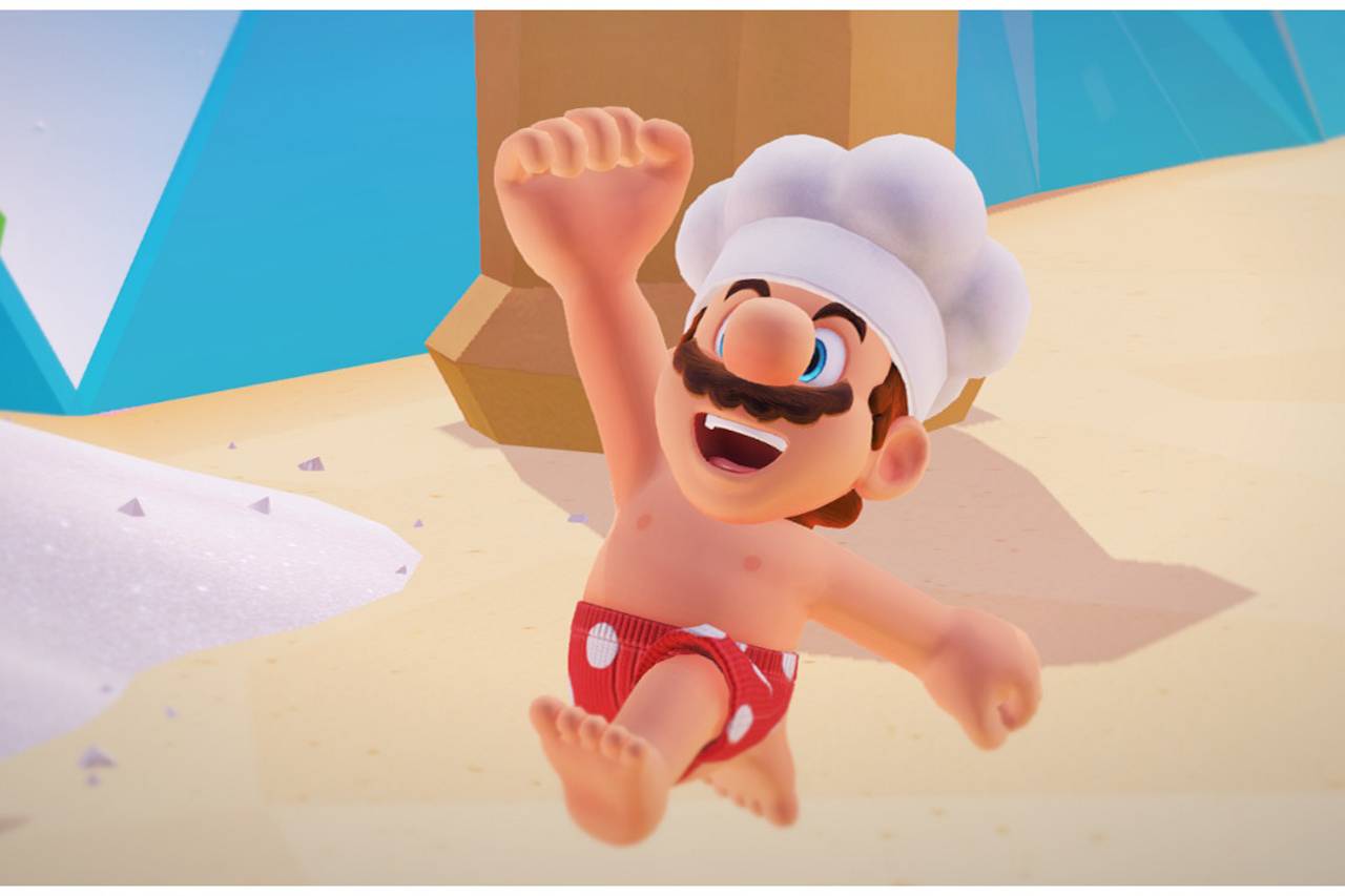 Super Mario Odyssey preview: the joy of hats and nipples