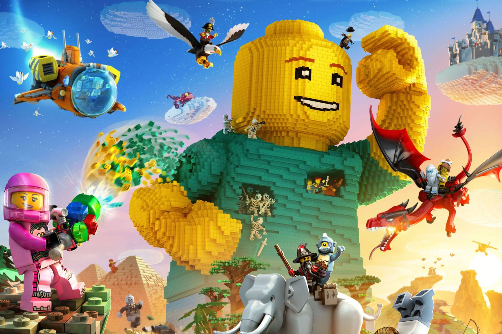 Lego Worlds is a fantastical building behemoth...just don't compare it to Minecraft