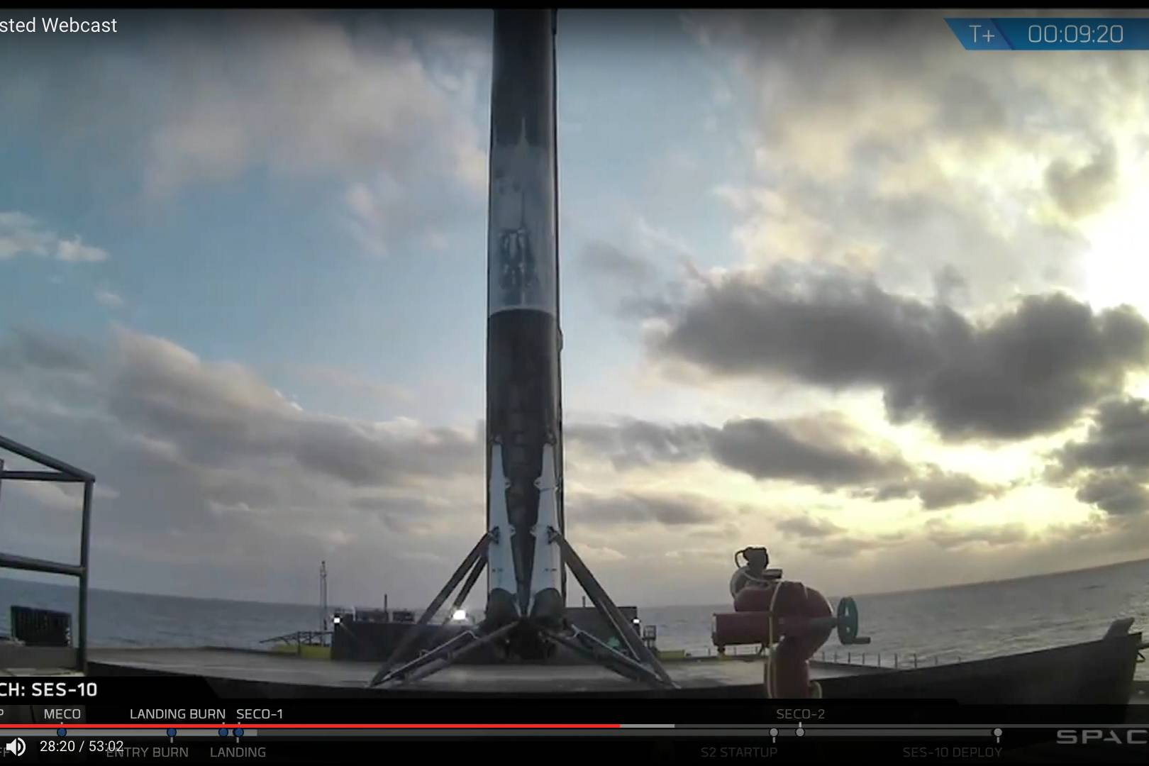 In an aerospace first, SpaceX has reused a rocket