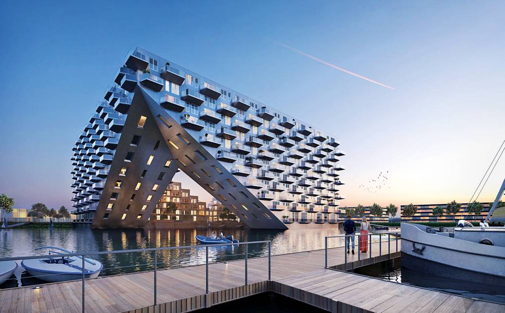 These buildings show off the best of nature-inspired architecture : The amazing photo capturing a gorgeous view. Its hues are striking and combination flawlessly. The composition is fantastic, with the details are also highly sharp.