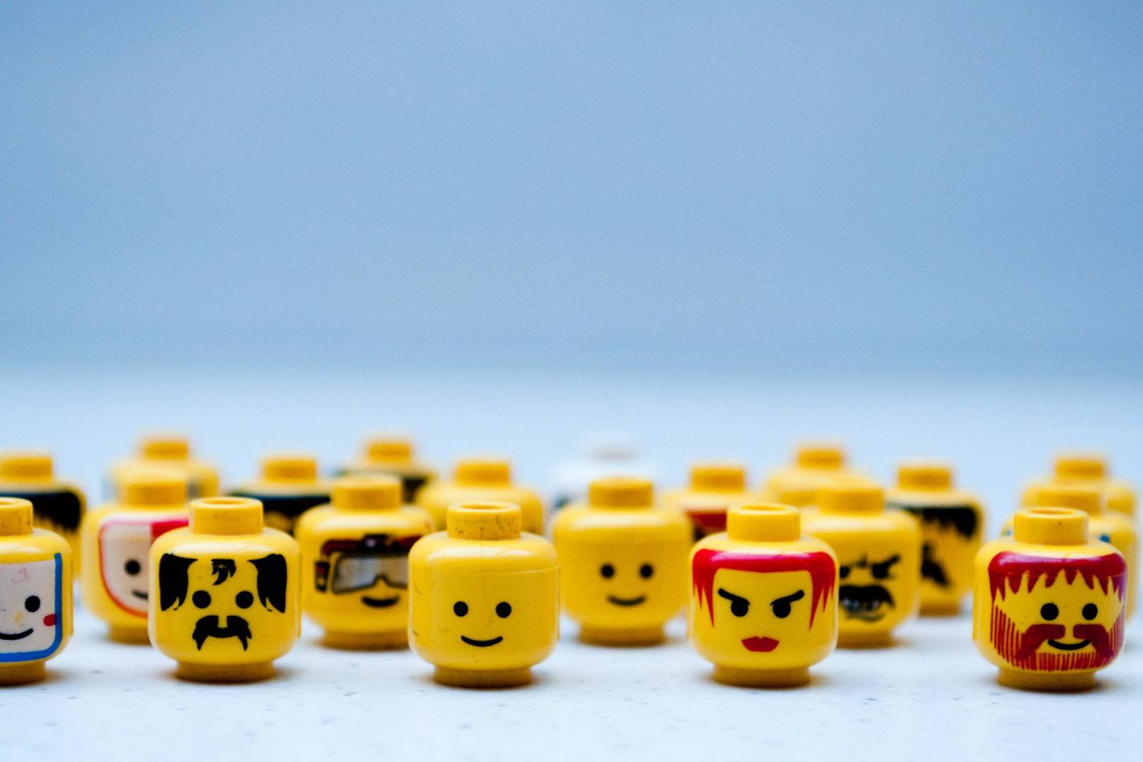 all lego heads