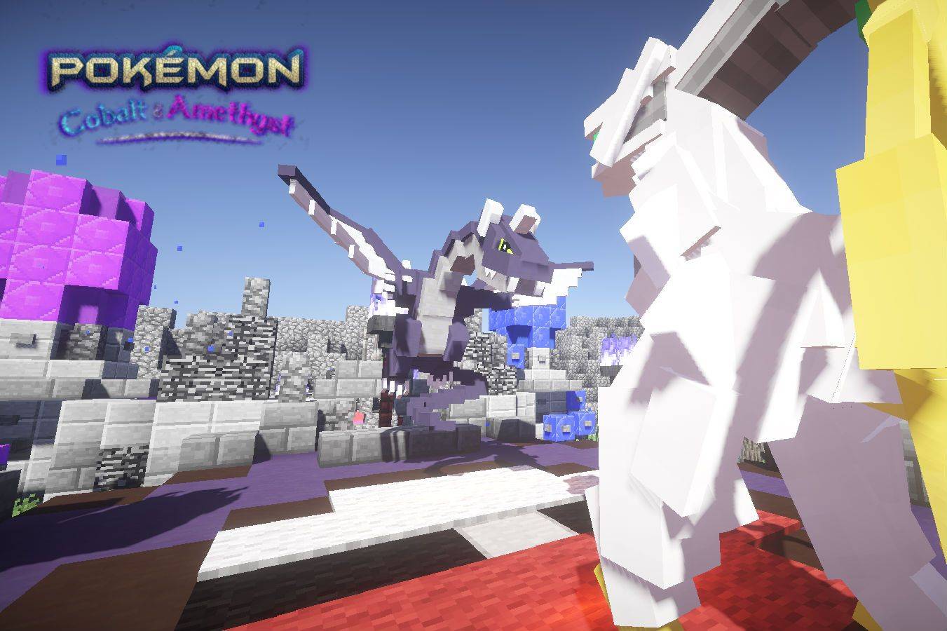 Catch 'em all in Minecraft with fan-made Pokémon Cobalt and Amethyst