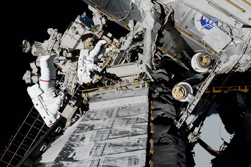 Monday briefing: The first all-women spacewalk crew has repaired the ISS